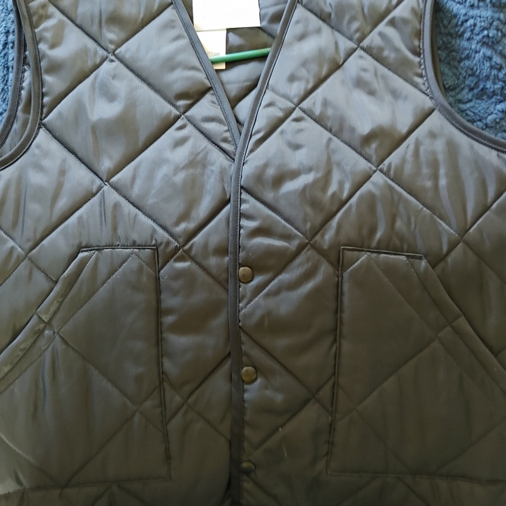 Mens vest black